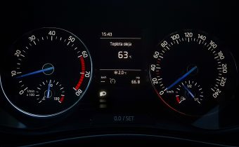 Modré ručičky VW eRko + kontrolka stretávačiek + osvetlenie stredovej odkladacej schránky
